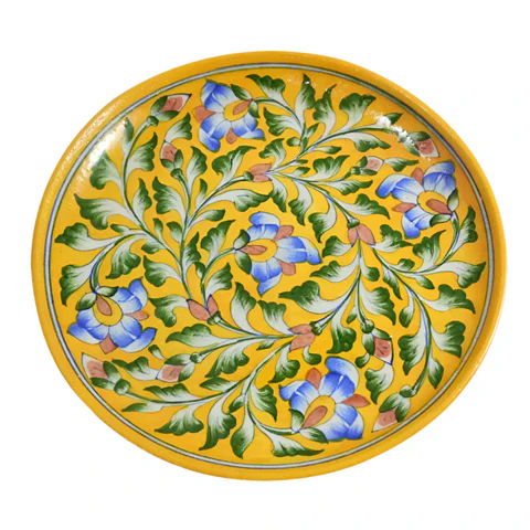 Blue Pottery Bowl