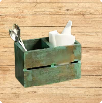 Wooden Napkin Holder